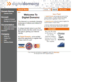 Tablet Screenshot of digitalhost.co.za